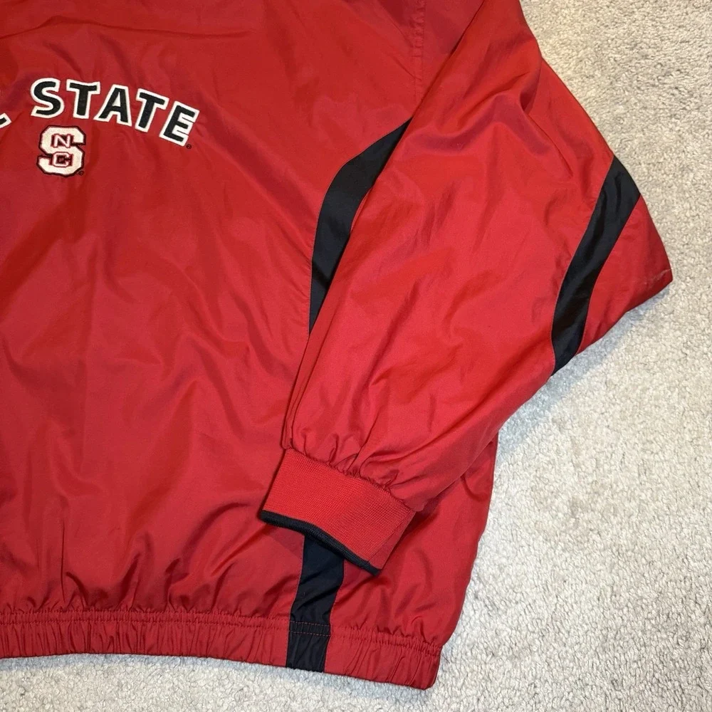 Starter NC State North Carolina Wolfpack Vintage Pullover Jacket Size 3XL Adult - Picture 6 of 12